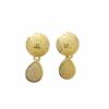 Real 4 Karat Gold Small Earrings For Women