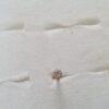 Real 12 Karat Gold Nose Pin with Small (3MM) Stone For Women