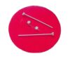 Pure Silver (chandi) Straight Wire Nose Pin For Women